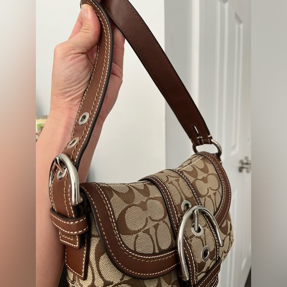 ❌SOLD FACEBOOK❌100% Authentic Vintage Y2K Coach Soho Shoulder Bag 10296 yr 2006 - Picture 6 of 11